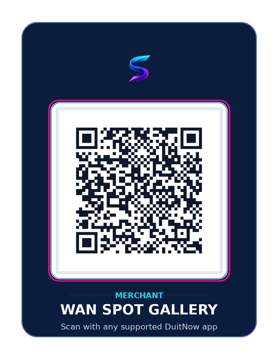 QR Personal payment code